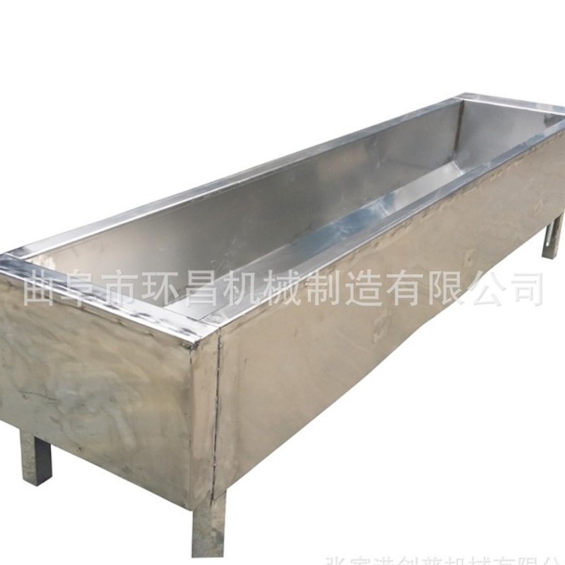 不锈钢电加热牛用饮水槽 自动上水防冻Z双层饮水槽