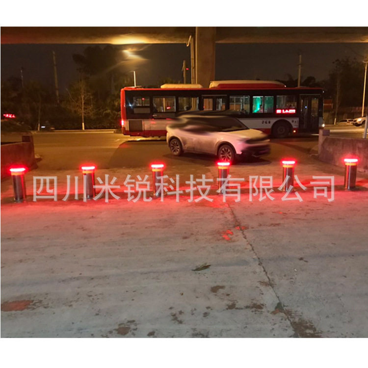 成都天府新区全自动液压升降柱 升降门桩 反恐路桩厂家批发安装