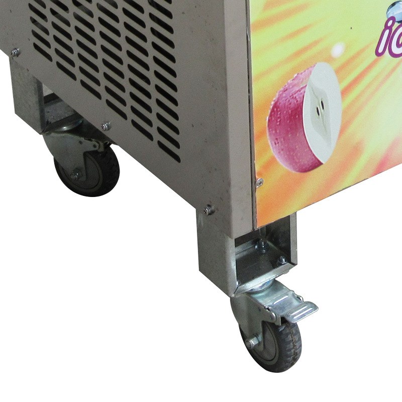 摆摊可制定炒冰机 炒酸奶机炒奶果M机器商用单锅雪糕机