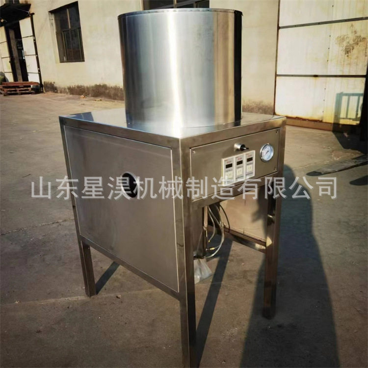 中型商用自动大蒜去皮机