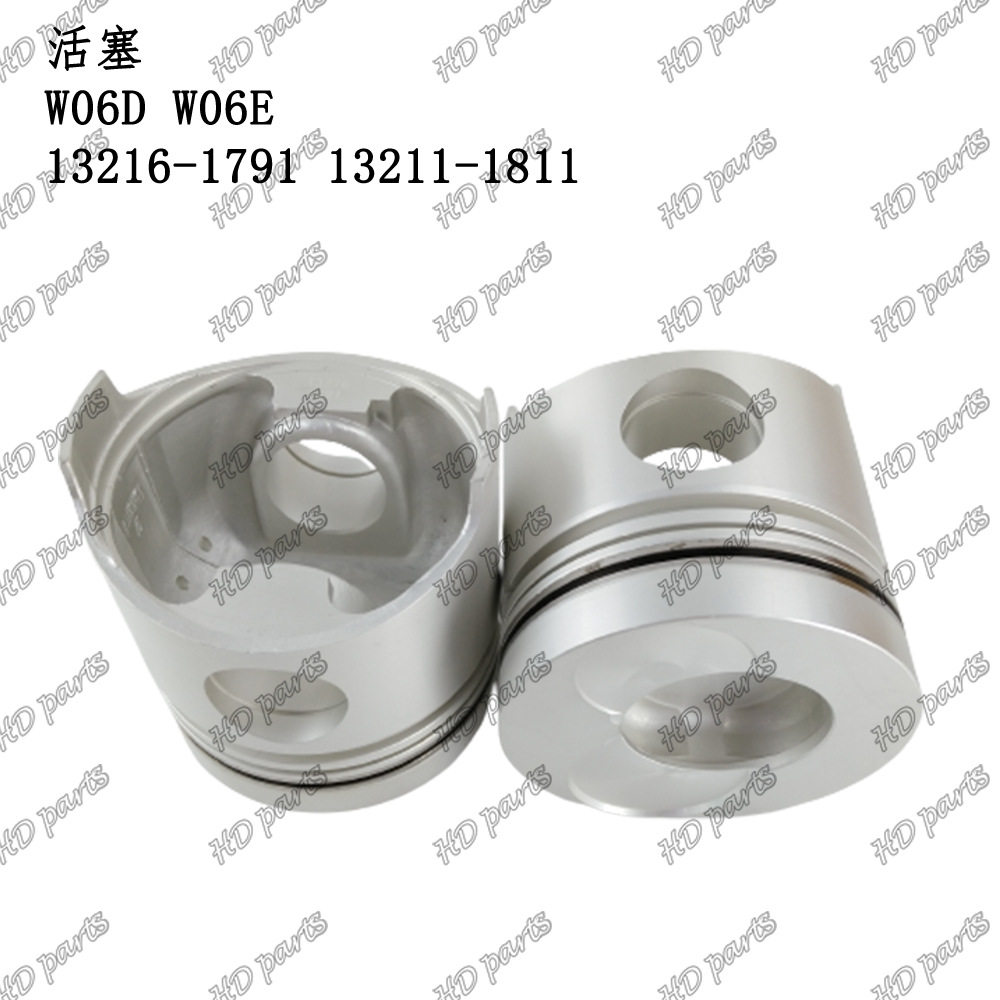 发动机配件日野适用活塞W06DW06E13216-179113211-1811