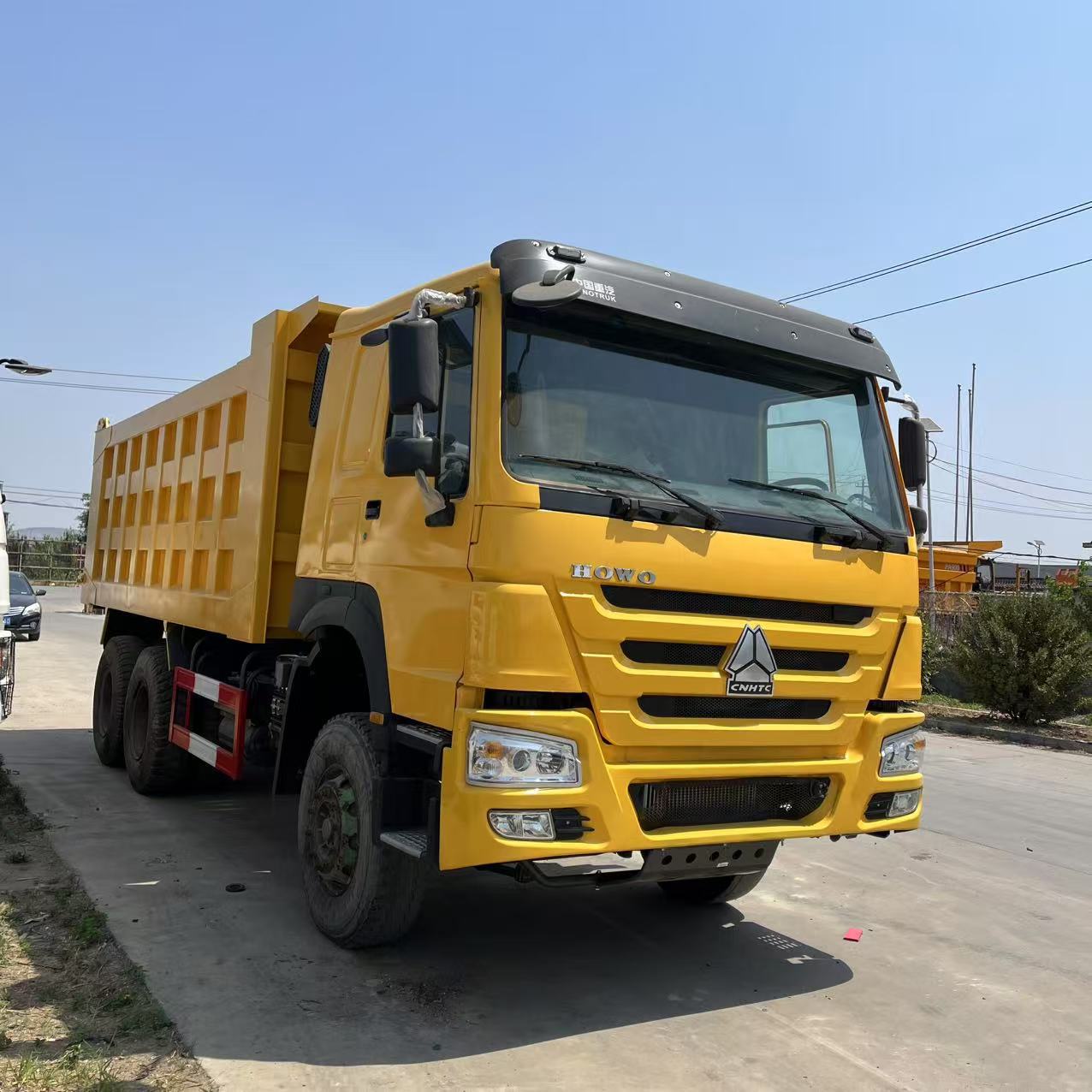 工厂直发非洲豪沃土方翻斗车371- 375马力自卸翻斗自卸车