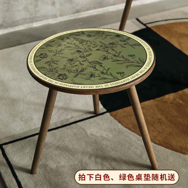 波西米亚式复91634761古木茶几天然藤沙发边几美编阳台圆桌民宿桌