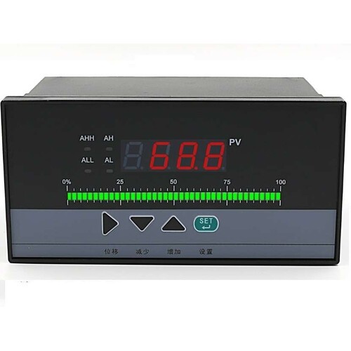 KCXM2011P1S双屏数显控制仪 数字显示报警器 调节仪表80*160