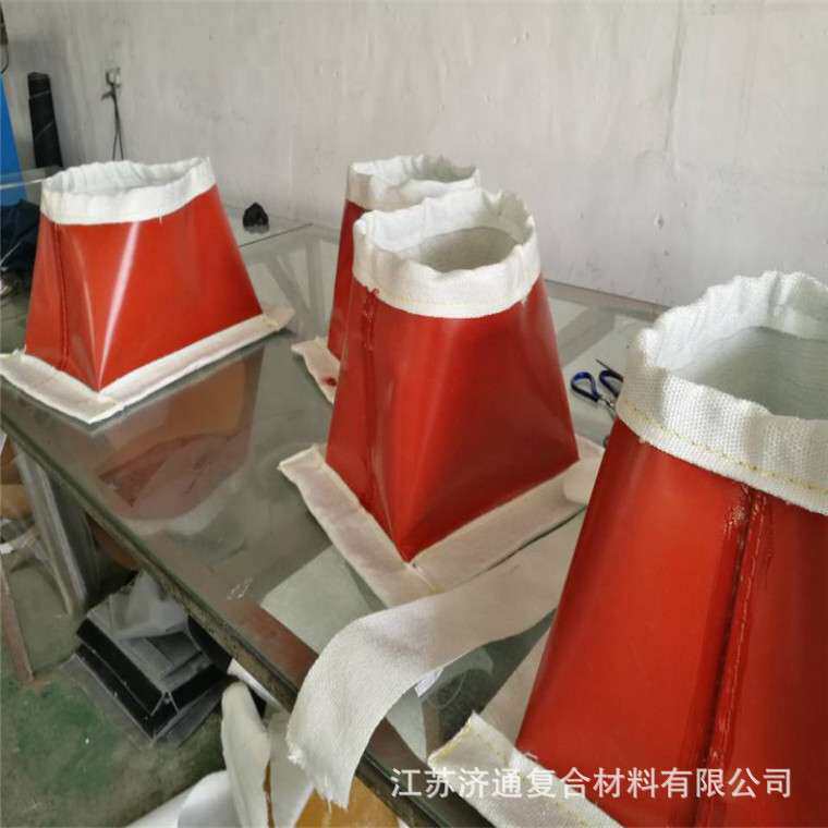 复合软连接 阻燃耐腐抗老化 硅钛合金软管 系统装配方便