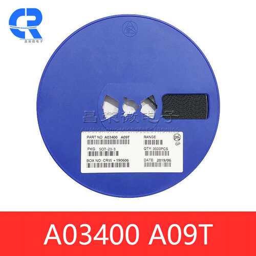 MOS场效应管AO3400 印丝A09T 电流3A SOT-23-3L  N沟道三极管国产