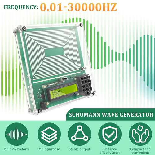Schumann Waves Resonance Generator 0.01Hz to 30000Hz Adjusta