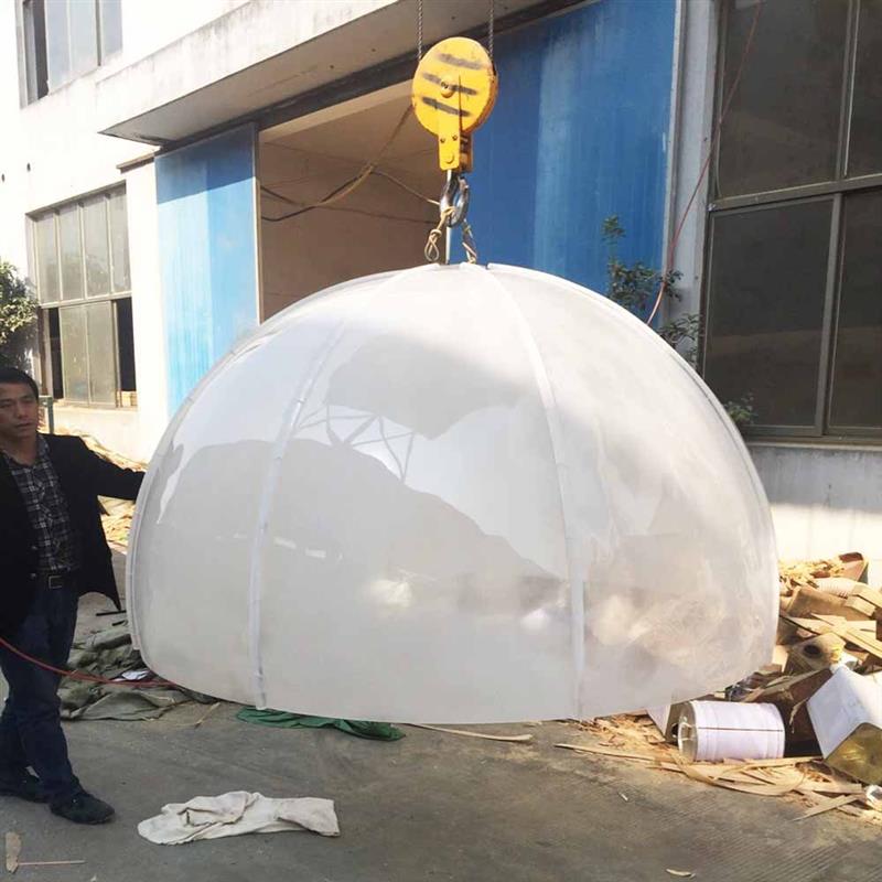亚克力球彩色有机玻璃防尘罩半圆球吸塑高透明吊球热弯压克力制品