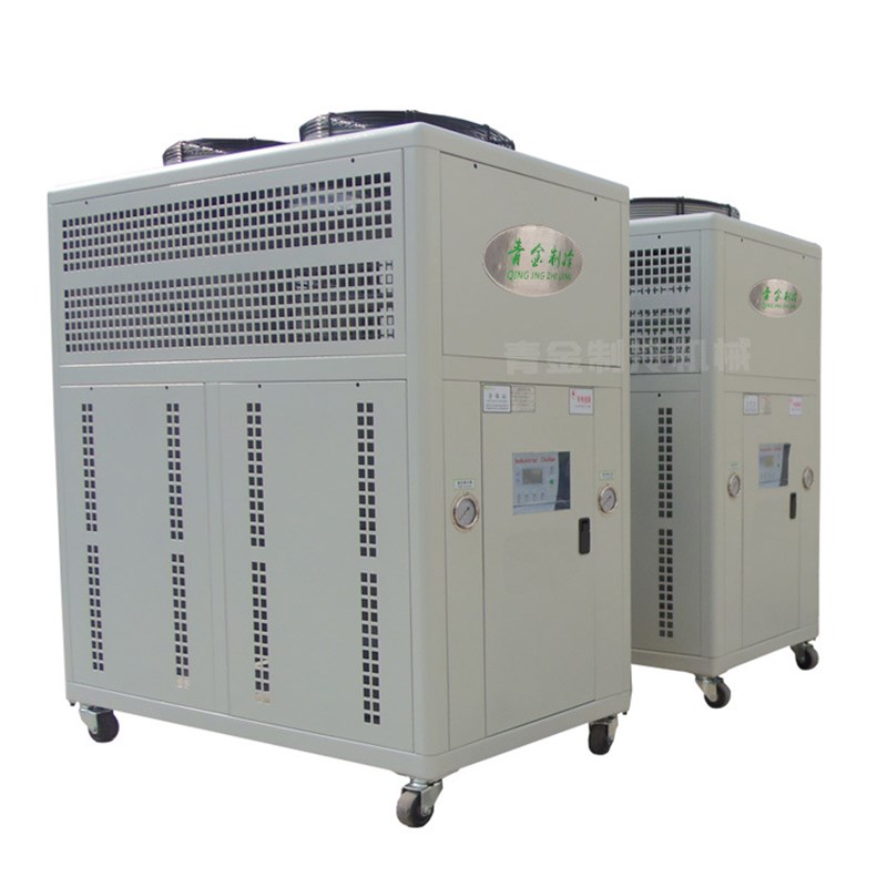 宁波风冷式冷水机15hp1度精E准智能控温水冷式冷冻水循环机