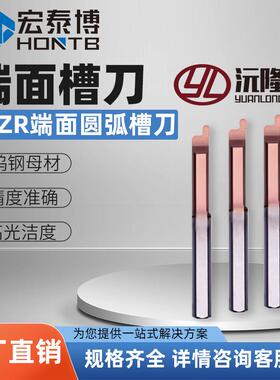 沅隆MZR圆弧端面槽刀数控小径端面镗刀硬质合金刀具整体钨钢合金