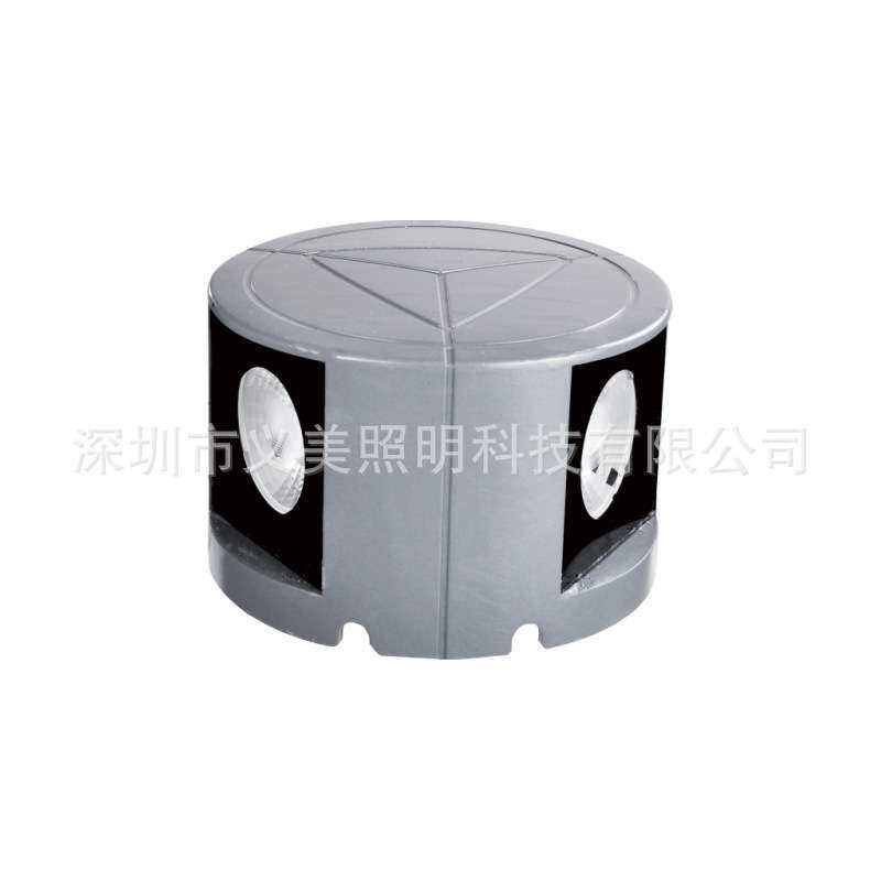 义美照明厂家直销18W32W户外防水LED四向点光源方形十字星光壁灯