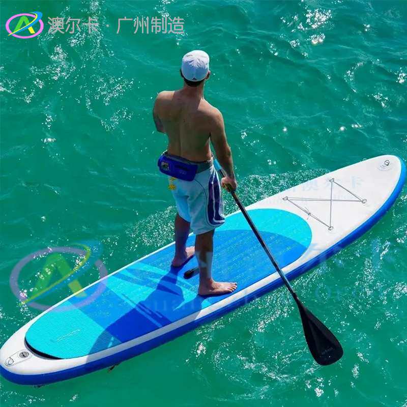 水上桨板充气冲浪板新手水上竞速桨板划桨站立式划水板休闲