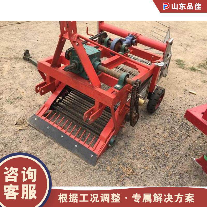 手扶配套土豆收获设备拖挂式土豆作物收获机械花生红薯收获器