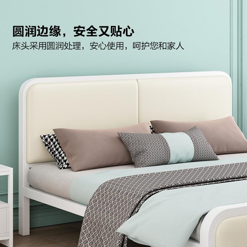 铁艺ali-6562床15米铁架加厚加固简约现代北欧.网红租出屋1床.8m