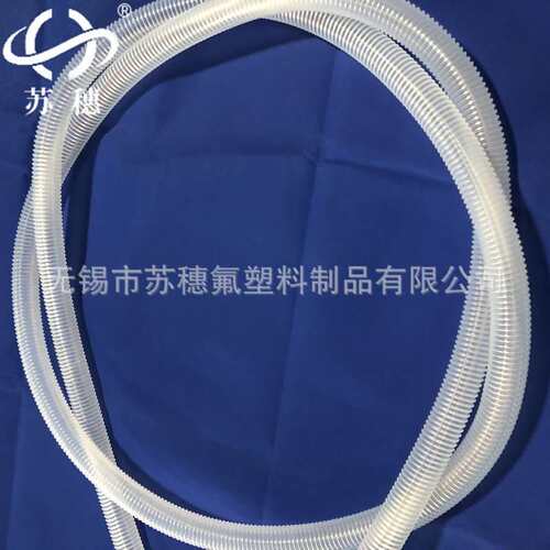 厂家供应 25.4*22.4*2000mm透明PFA/FEP波纹管塑料管软管