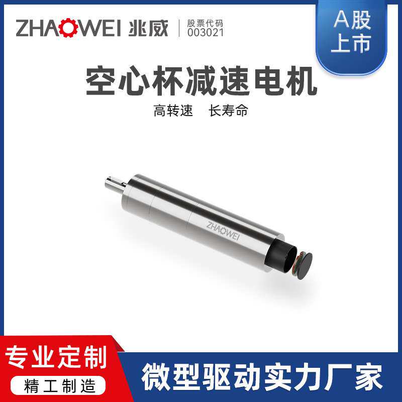 32mm高精度有刷电机四级行星齿轮箱大扭矩零背隙水光针空心杯电机