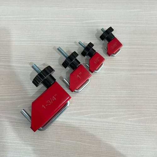 拉线式管束钳8PCS套装油管夹U型封管钳虎型钳卡虎钳油管钳卡扣钳