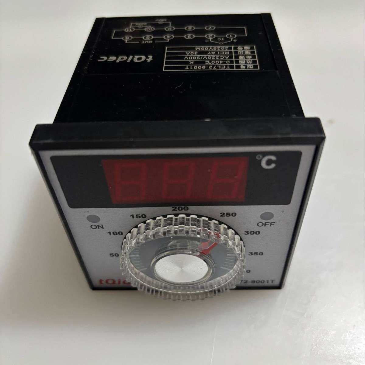 电磁炸炉温控仪表智能数显K型探针式温控仪温度控制器直径5mm现货