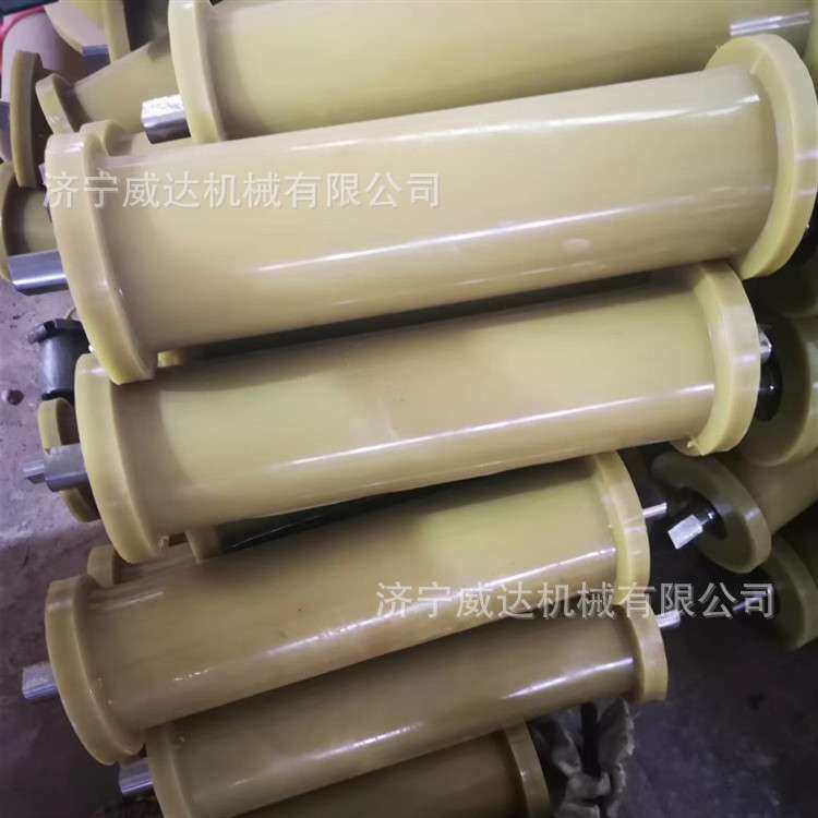 矿用尼龙地滚200*200mm尼龙地滚轮铸钢地滚高强耐磨铸钢地滚