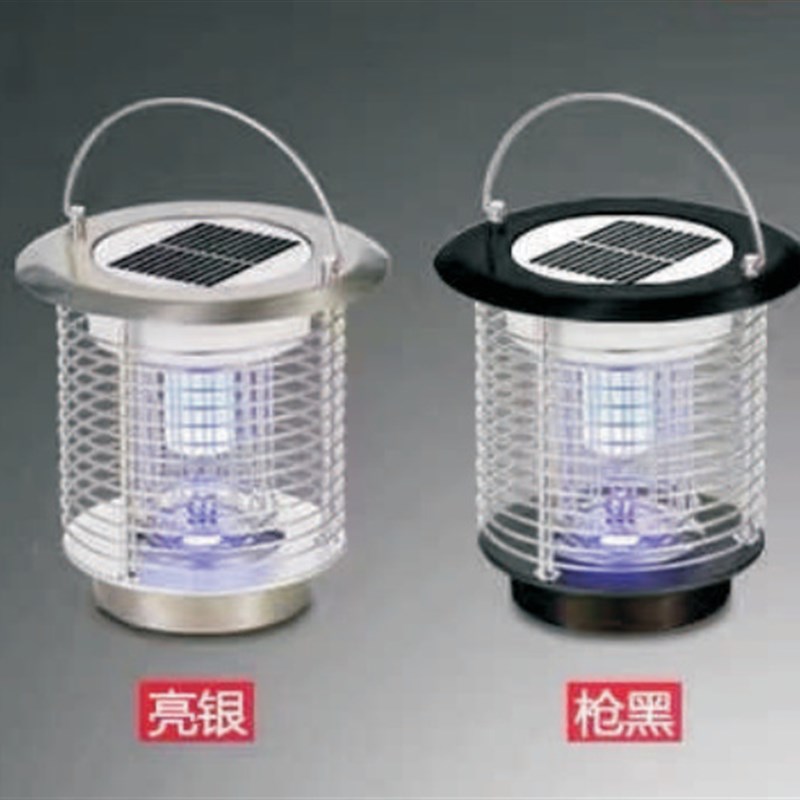 太阳能草坪灯户外家用防水庭院灯花园果园杀虫捕蚊室外灭蚊灯神器