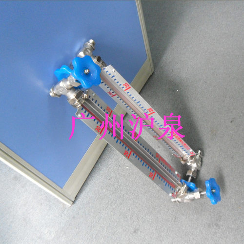 不锈钢有机玻璃管带刻度板液位计