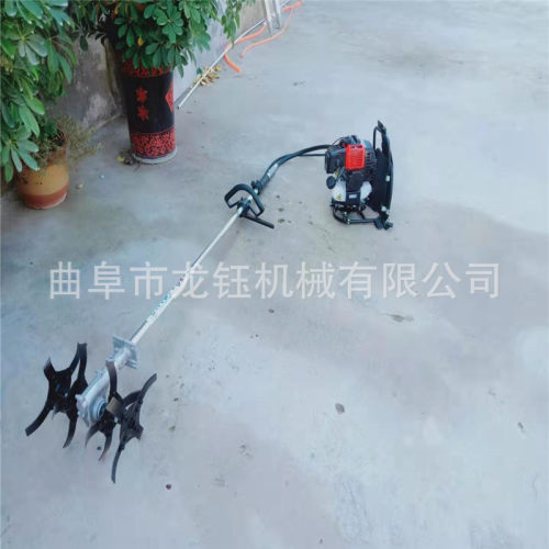 新品中型斜跨旋耕手推割草机