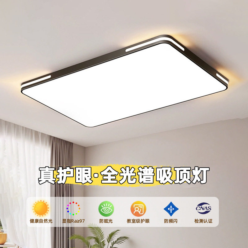 全光谱灯具客厅灯主灯卧室灯组合套装全屋套餐中山批发led吸顶灯