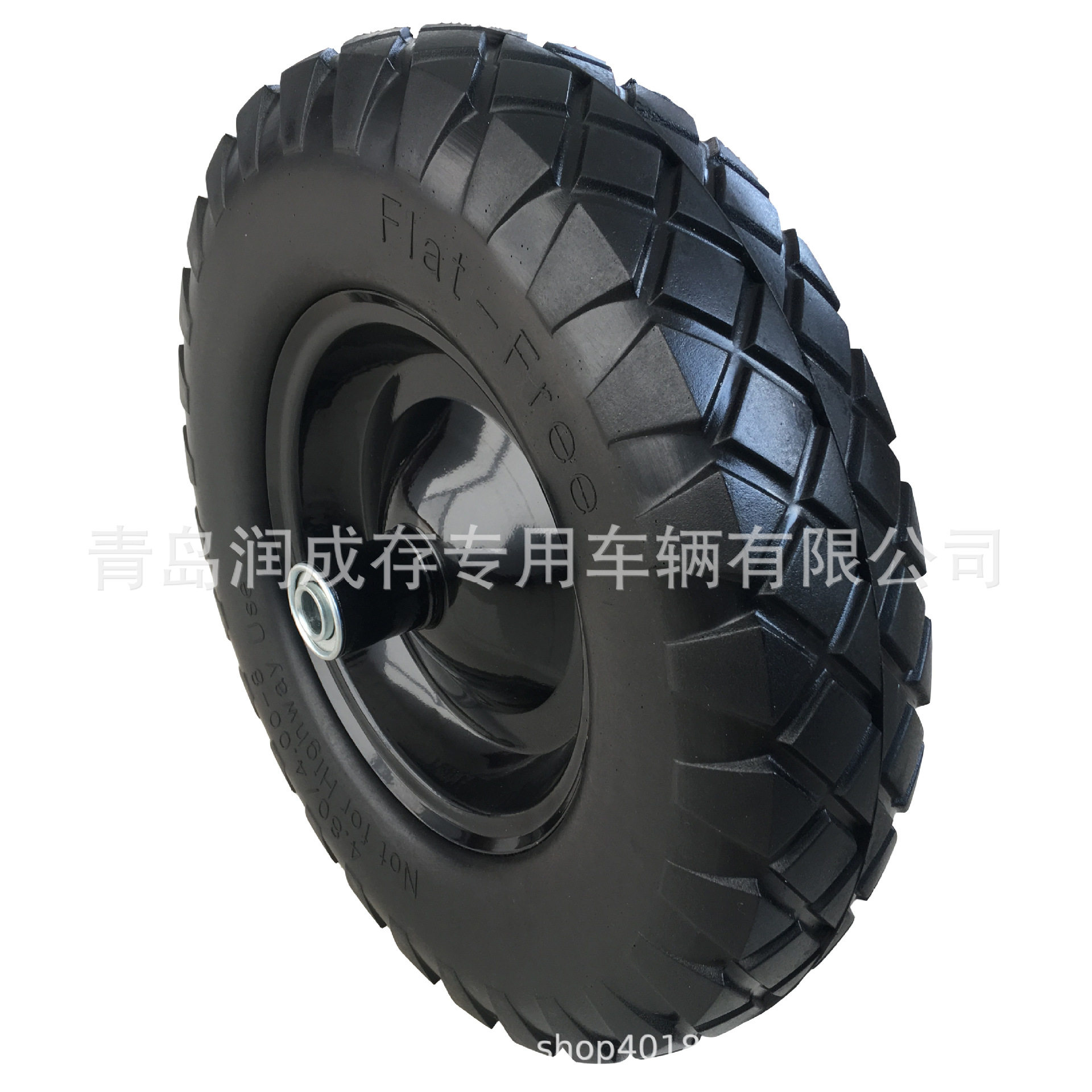 青岛厂家直销16寸PU发泡轮胎16x4.80/4.00-8手推车轮胎独轮车轮胎