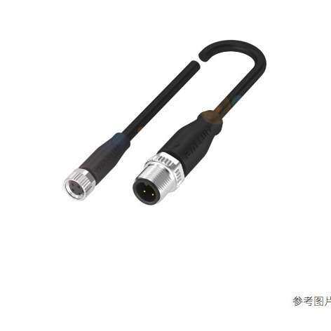 巴鲁夫BCC03F9 双头连接电缆 BCC M313-M413-3E-300-PX0334-030