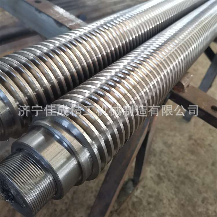 大型梯形丝杆Tr60T70T80T90T100T120左右旋传动重型机床设备丝杠