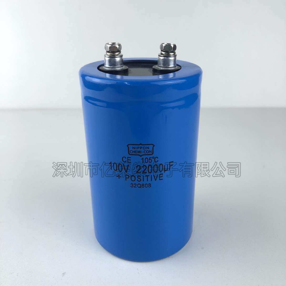 NIPPON 黑金刚 100V22000UF 发烧功放滤波低压电解电容 22000UF