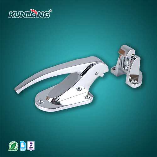 尚坤SK1-7813-ZN01冷库凸门撞击式把手锁冰柜冷藏柜烤箱门把手锁