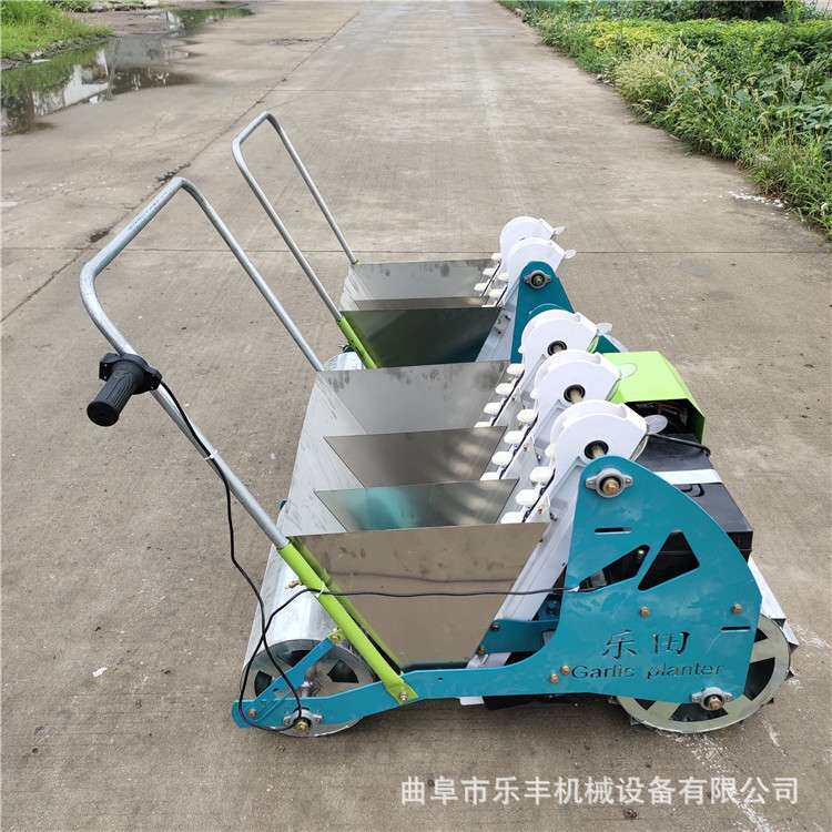 播蒜机 农用小型种蒜机 深浅可调株距可调汽油大蒜播种机