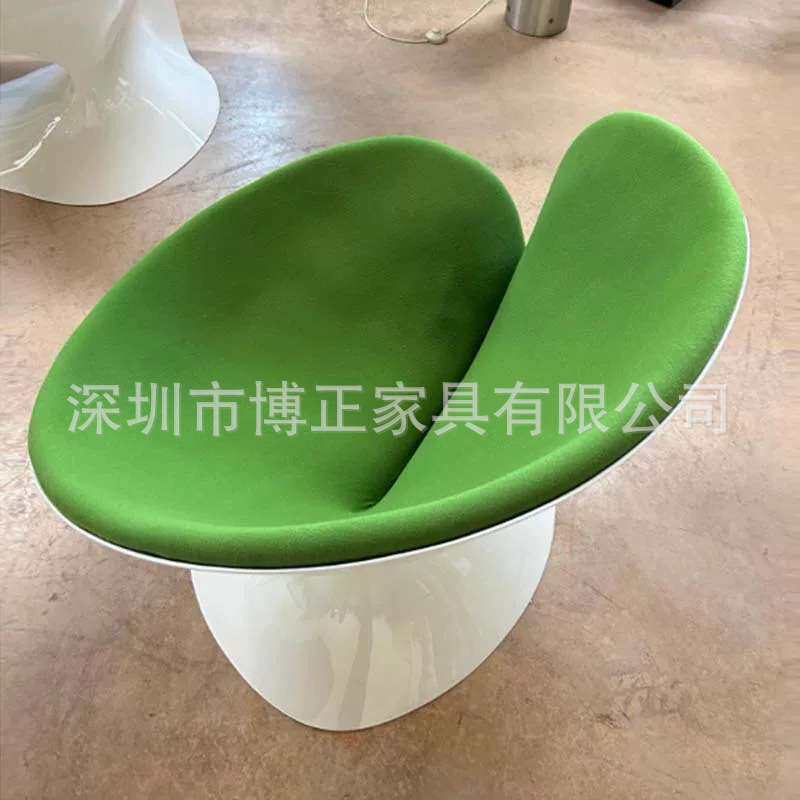 北欧设计师创意异形休闲椅样板房餐厅个性餐椅洽谈椅网红单人椅