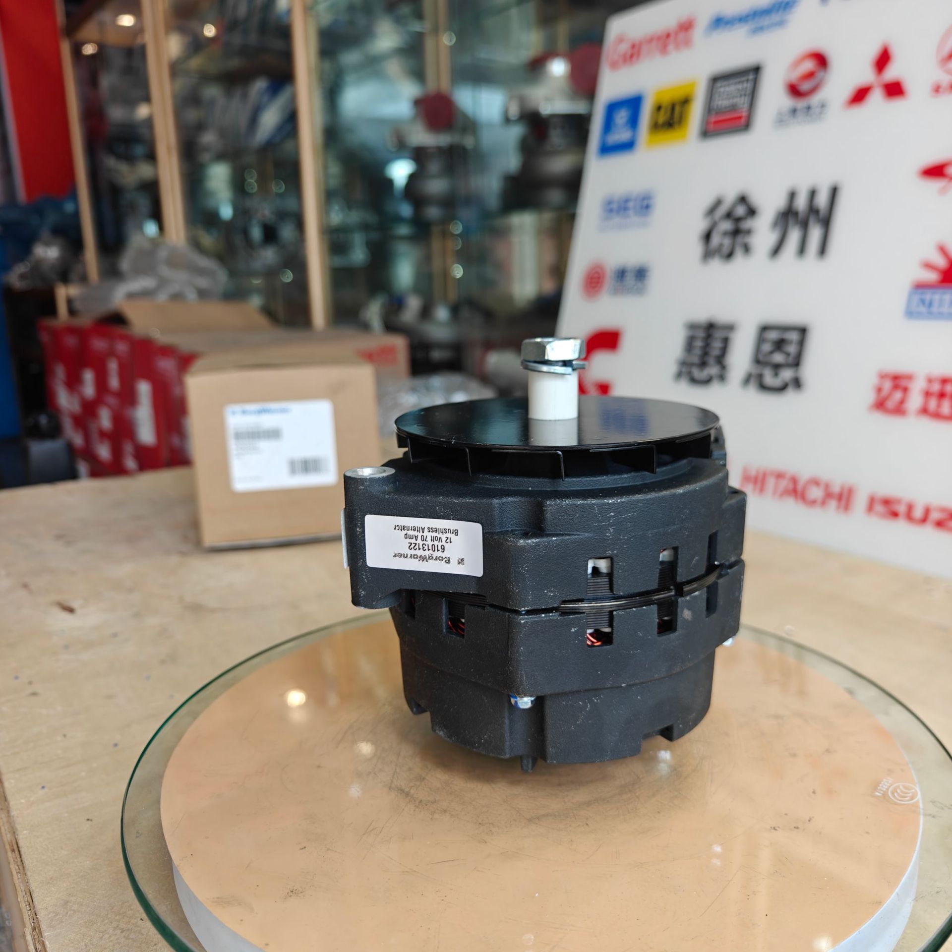 德科雷米BW135发电机61013122 矿山机械设备发动机配件 12V 70A