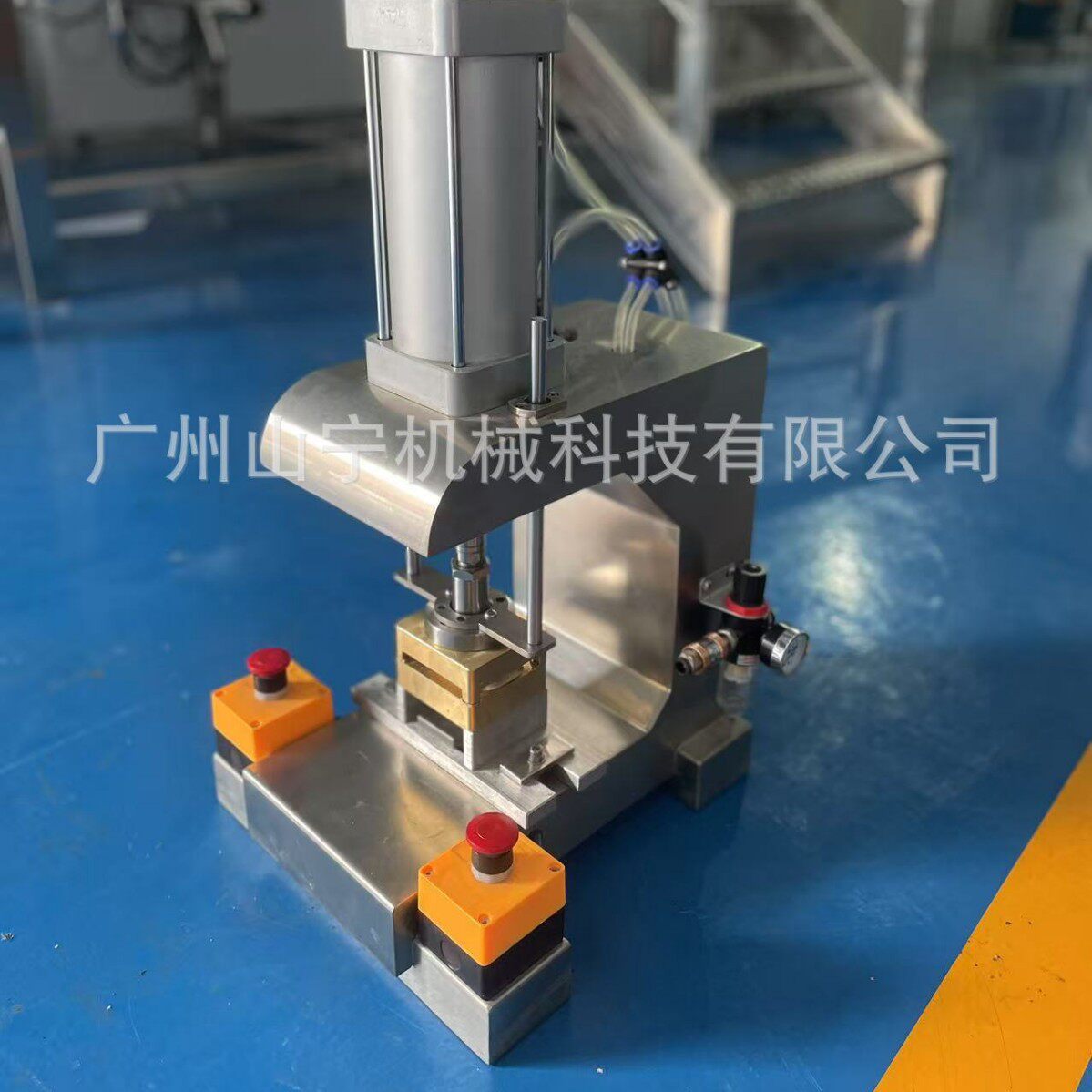 半自动压皂机压标压形状压LOGO气动打印机香皂冷皂手工皂压皂机