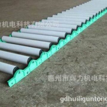 厂家现货直销PVC滚筒梯滑梯输送梯滚轮梯货梯货柜车输送卸货神器