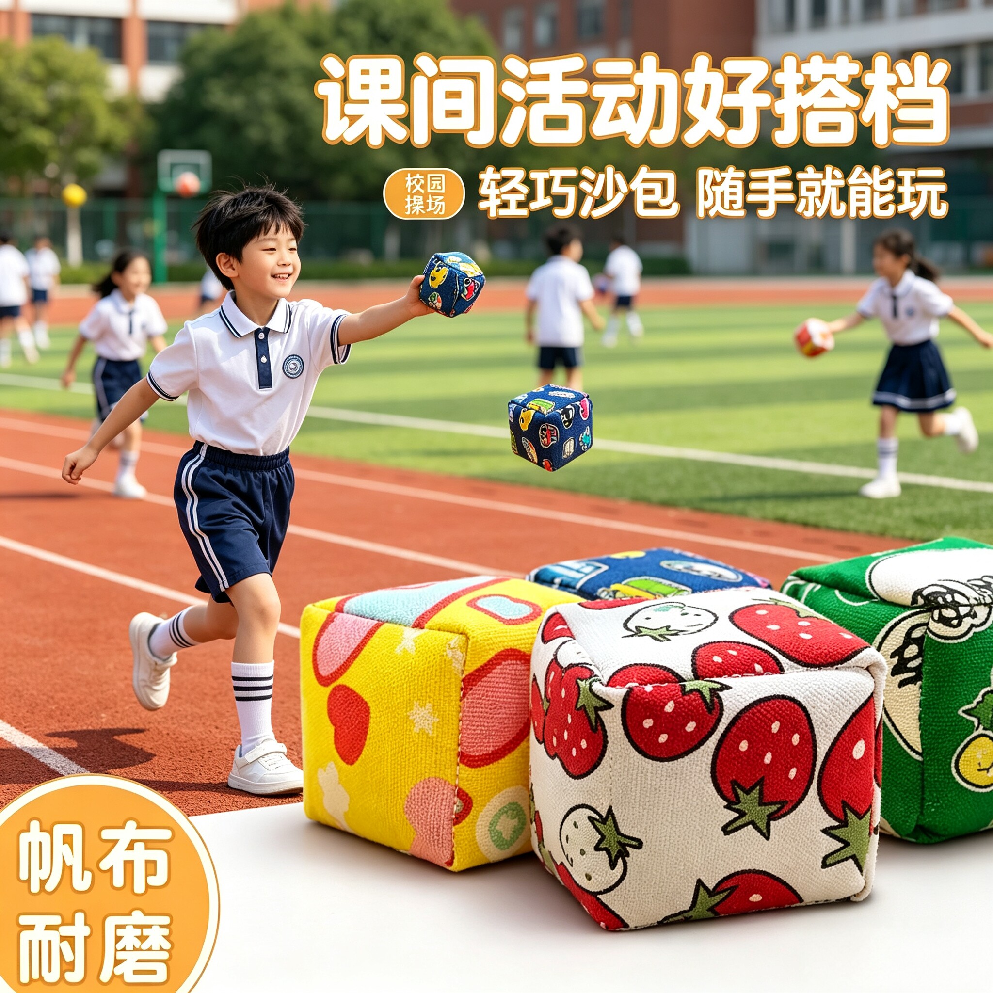 手工沙包儿童幼儿园丢沙包