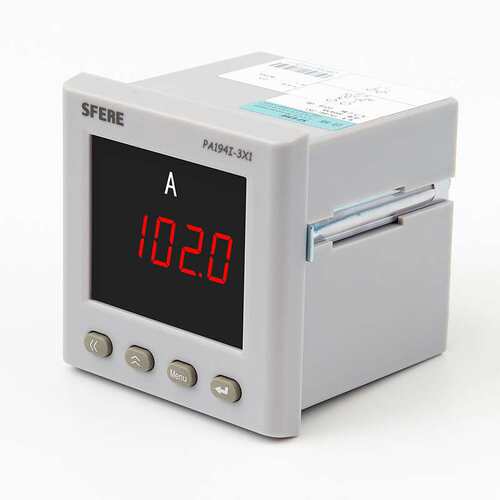 江苏斯菲尔sfere PA194I-3X1（非PA1941-3X1）单相数显交流电流表