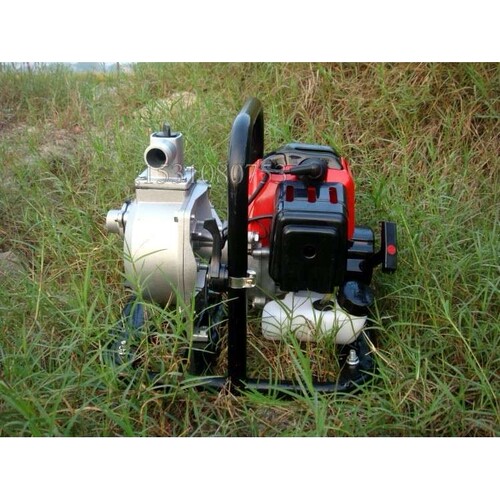 二冲程1寸汽油机手提高压水泵农用抽水机灌溉机排灌自吸园林水泵
