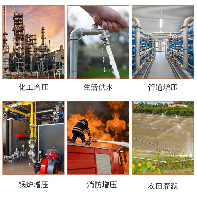 不锈钢304立式管道泵离心泵耐腐蚀耐高温国标自吸泵电机24运行