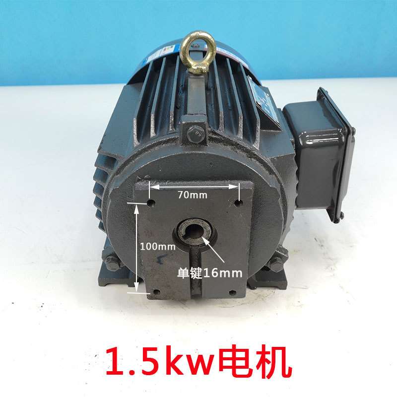 380v电机油泵总成 液压泵站立式卧式三相电齿轮泵专用直插式电机图片