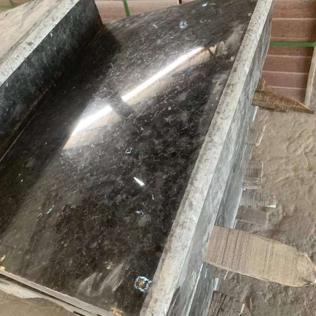 新矿蓝钻花岗岩地铺石路缘石楼梯踏步板光面台阶石石材