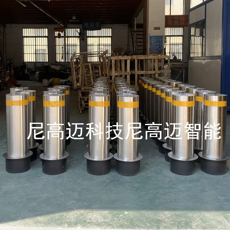 移动式可拆卸304不锈钢活动路障柱防撞柱地桩地柱路桩工厂学校用