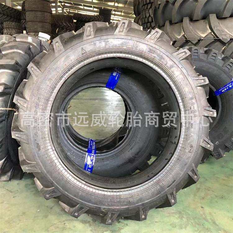 拖拉机农用轮胎13.6-28人字送内胎13.6-28农业旱田轮胎