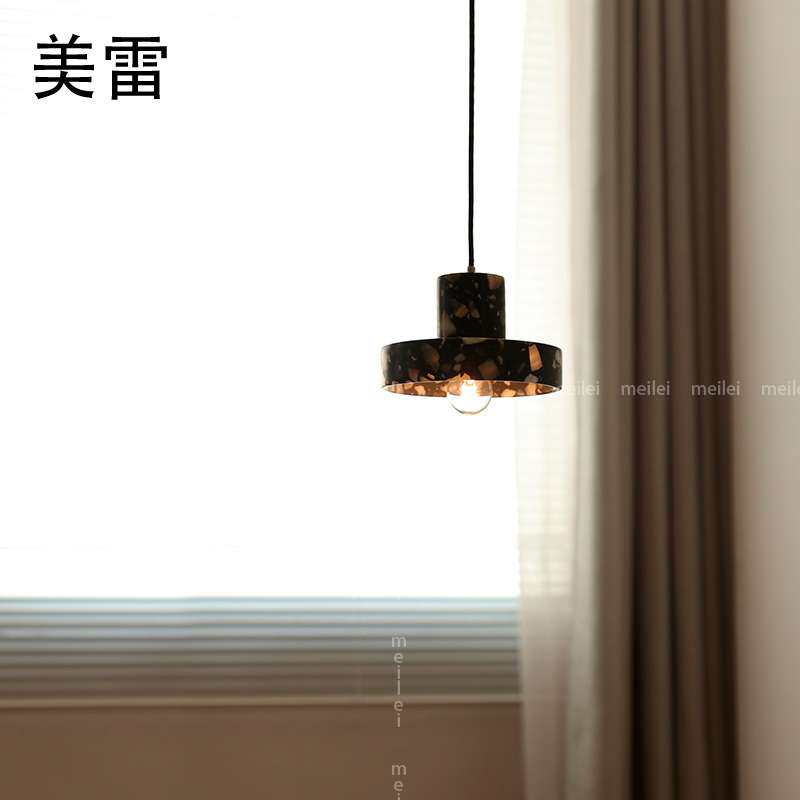 北欧风格小吊灯大理石灯卧室床头吊灯餐厅灯具loft吧台咖啡厅简约