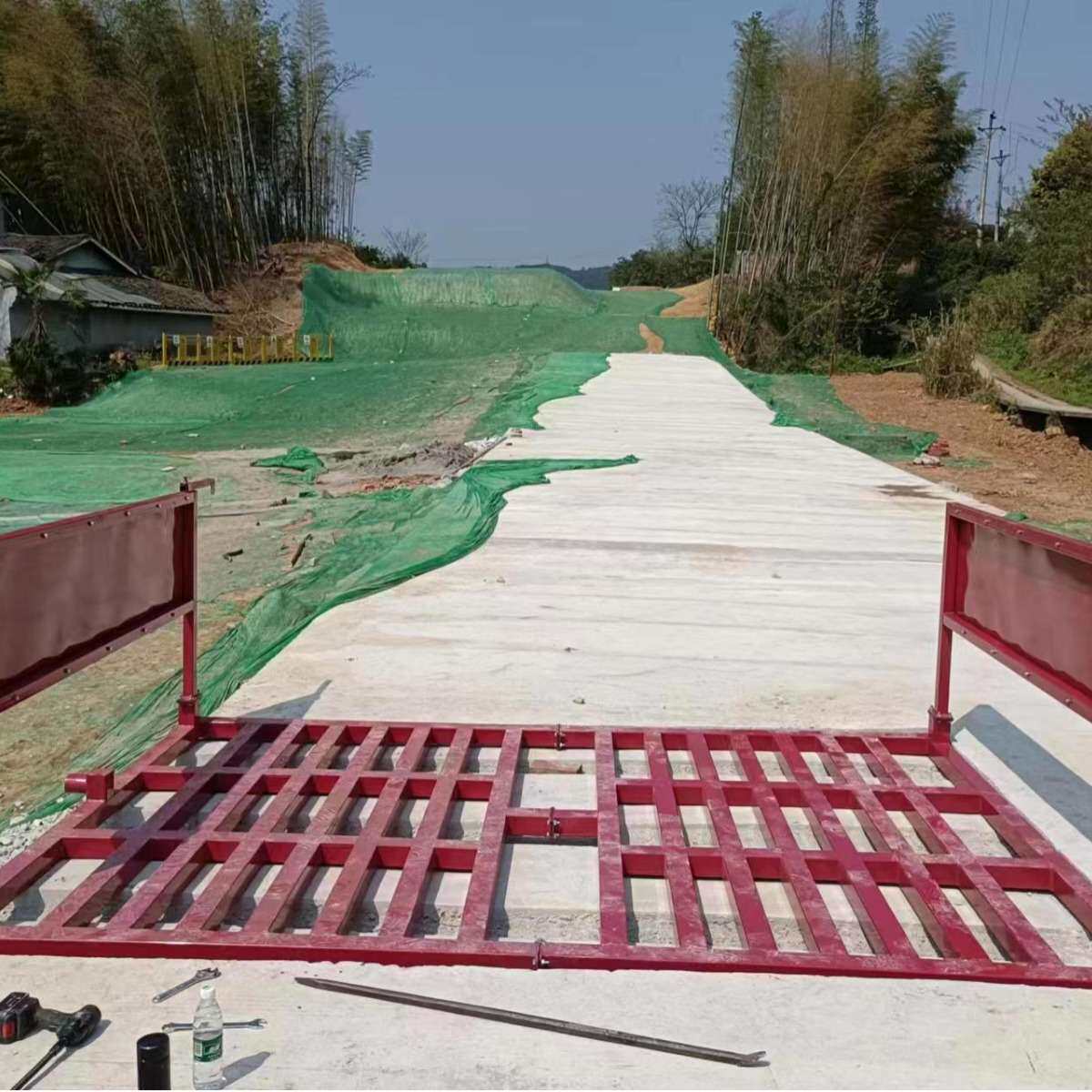 全自动洗轮机工地洗轮机洗车平台洗车机