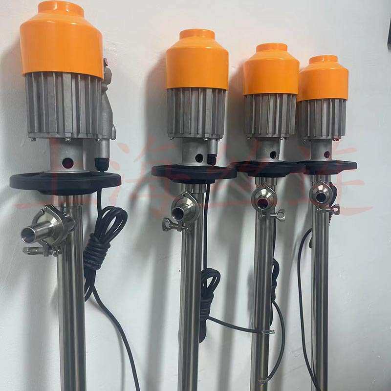 HD-EX2-V+SS316L-700HP不锈钢插桶防爆电动油抽手提式化工抽液泵