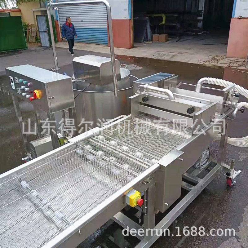 全自动寿司卷上浆机休闲食品挂浆机天妇罗裹浆机快装可拆卸式