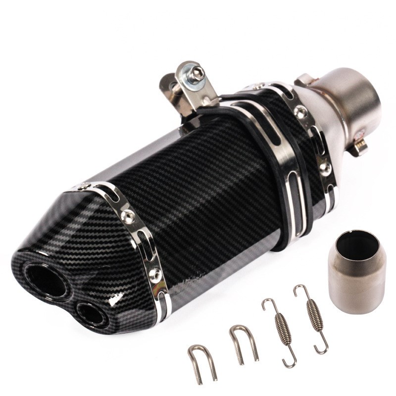 KPR150地平线350R3R25 GSX ninja250Z400黄龙300改装小六角排气管